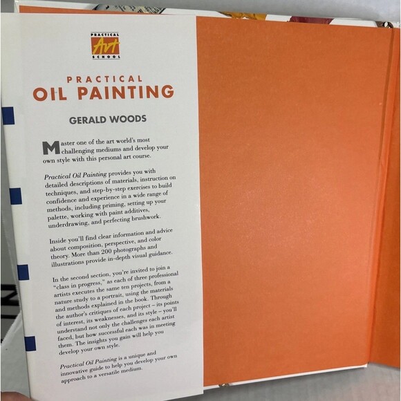 Practical Oil Painting By Gerald Woods Guide To Materials & Techniques Hardcover - Picture 3 of 6